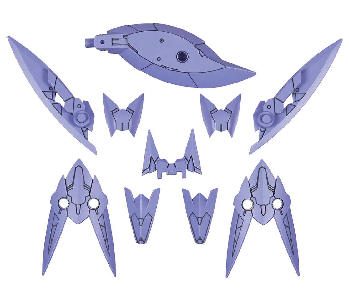 Bandai 2583292 30MS Option Parts #04 Stealth Armor Accessory Kit (30 Minutes Sisters)