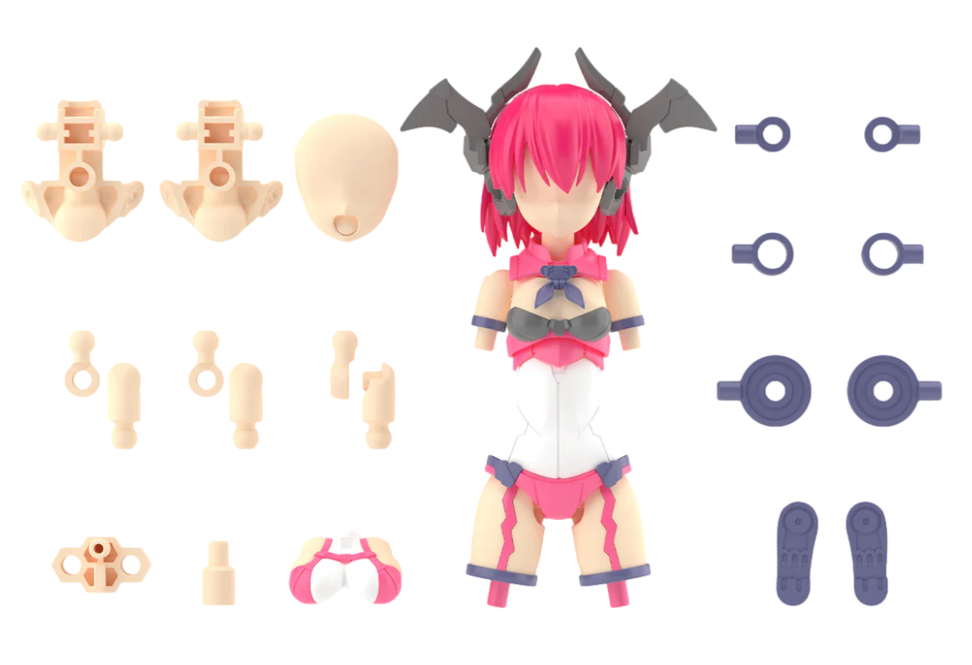 Bandai 2680795 30MS Option Parts Set #12 Reaper Costume (Color A) Accessory Kit (30 Minutes Sisters)