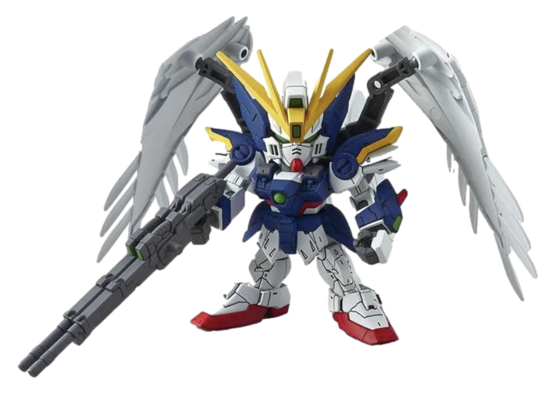 Bandai 2688289 SD Gundam EX-Standard #04 Wing Gundam Zero Mobile Suit (Endless Waltz Version)