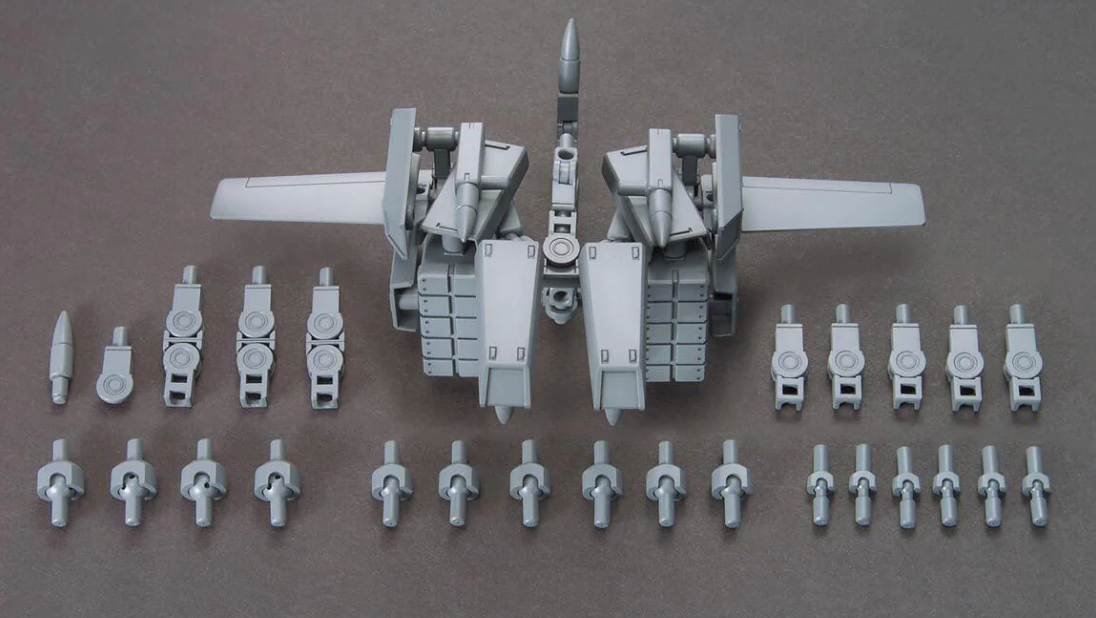 Bandai 2733944 1/144 Mobile Suit Gundam Option Parts Gunpla #08 (Ballden Arm Arms)