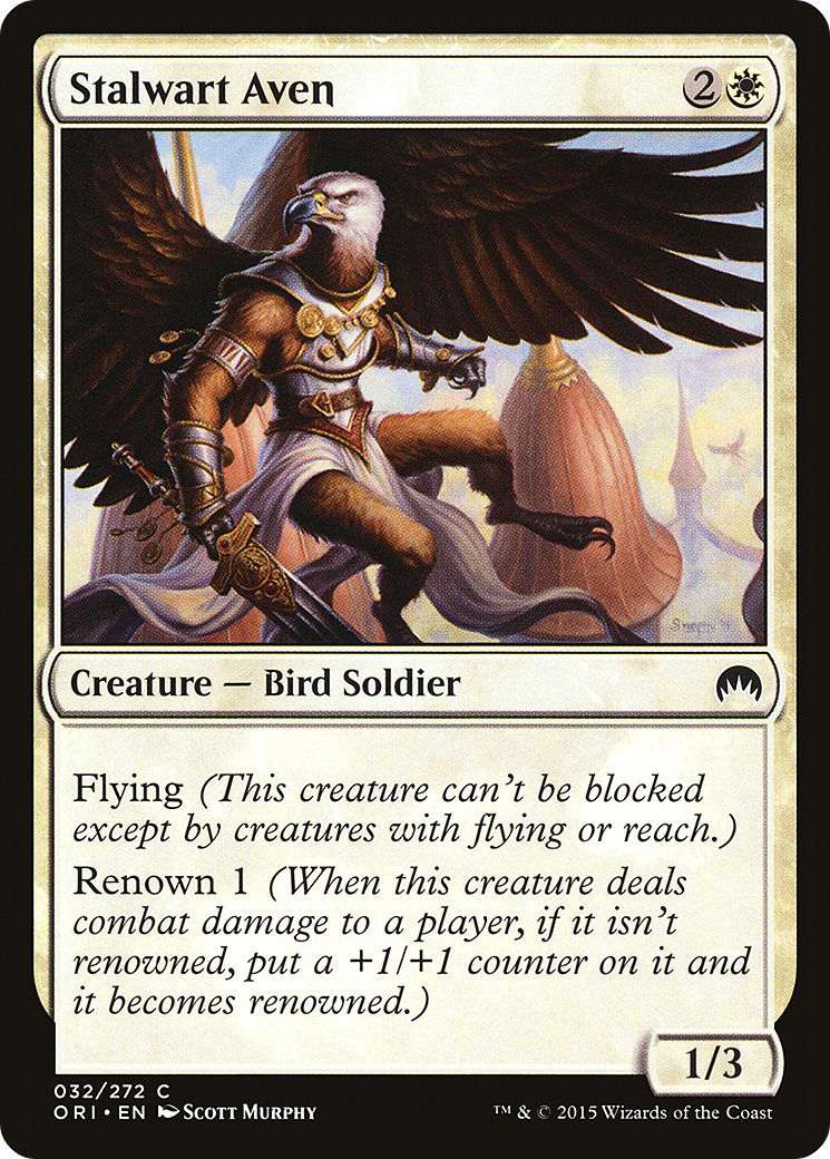 Stalwart Aven (ORI-032) - Magic Origins