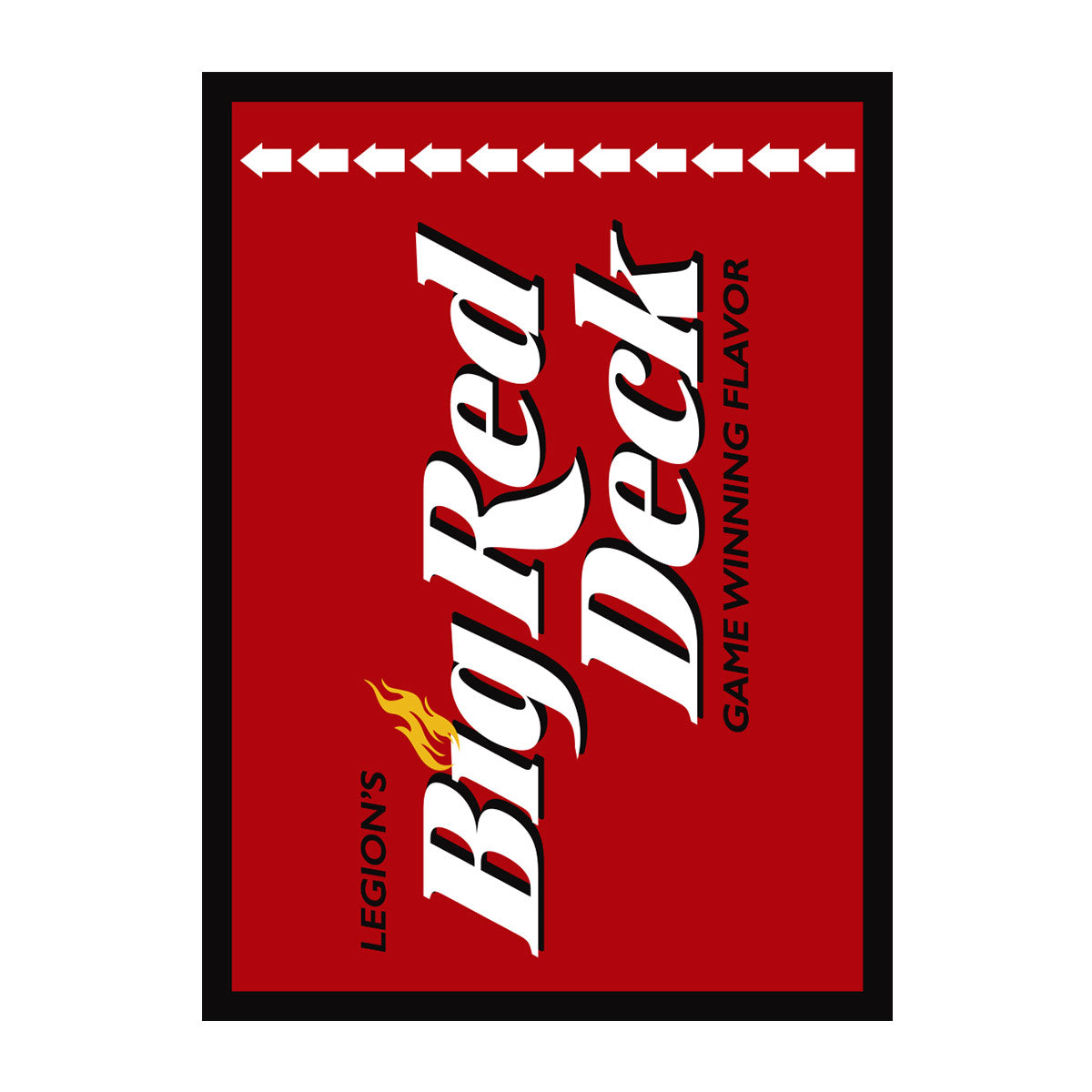 Big Red Deck Matte Sleeves