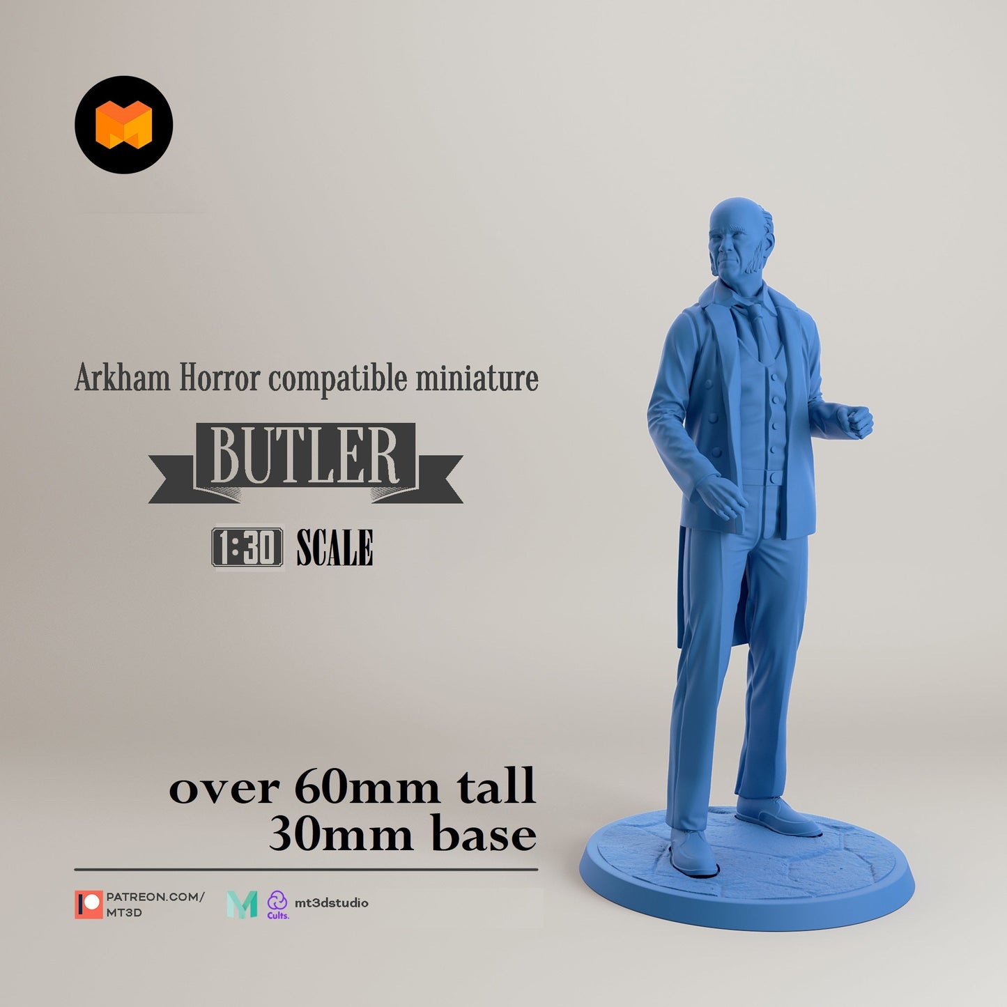 Arkham Compatible Investigator: The Butler (Carson Sinclair) - Golden Apple Comics