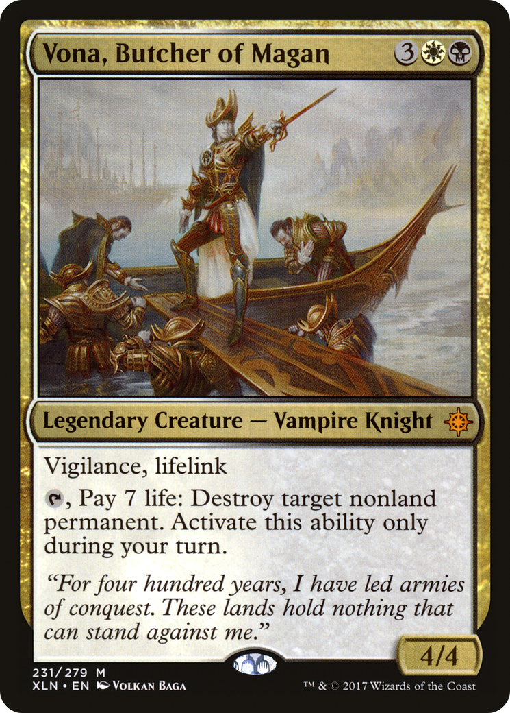 Vona, Butcher of Magan (XLN-231) - Ixalan