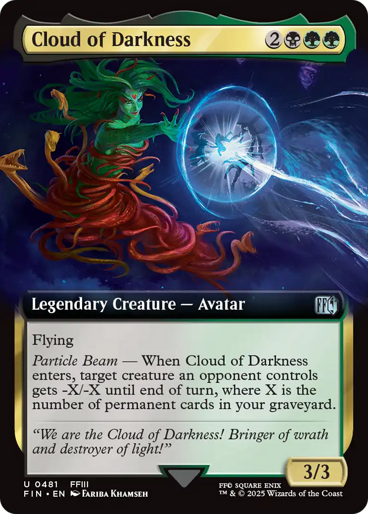 Cloud of Darkness (FIN-481) - FINAL FANTASY: (Extended Art)