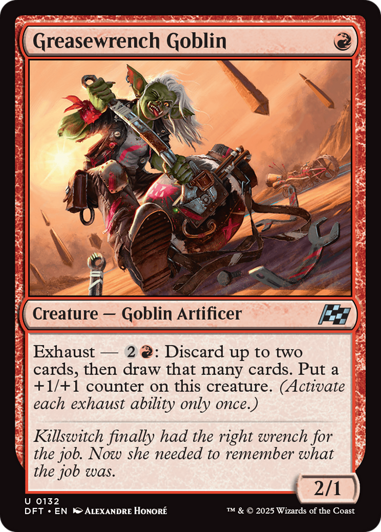 Greasewrench Goblin (DFT-132) - Aetherdrift