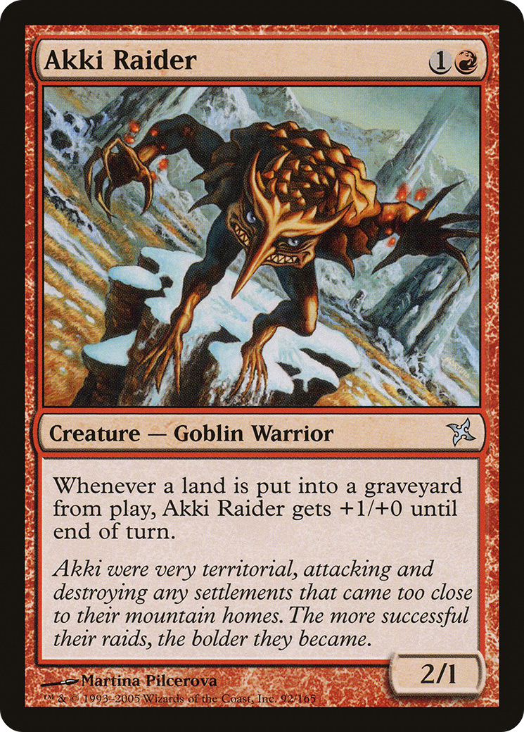 Akki Raider (BOK-092) - Betrayers of Kamigawa
