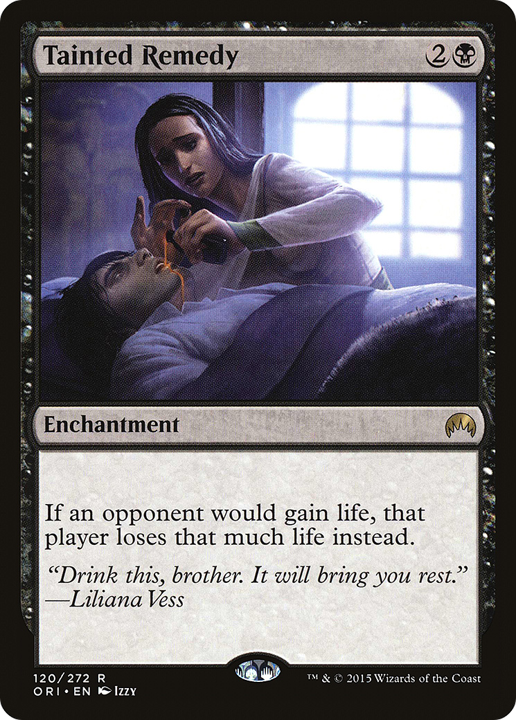 Tainted Remedy (ORI-120) - Magic Origins Foil