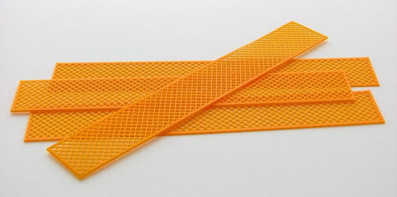 3D To Scale 50-112-OR 1/50 – Construction Fence 4x25ft Safety Orange - Golden Apple Comics