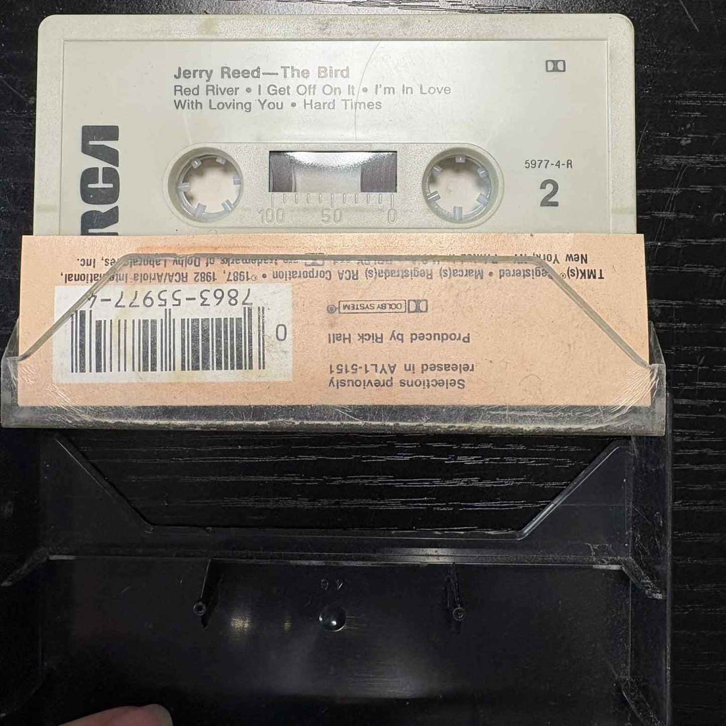Jerry Reed - The Bird Cassette *USED 1987 RELEASE*
