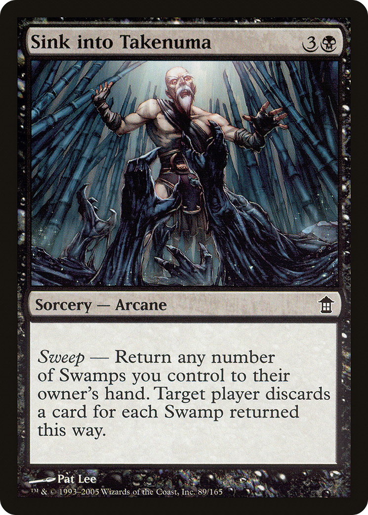 Sink into Takenuma (SOK-089) - Saviors of Kamigawa
