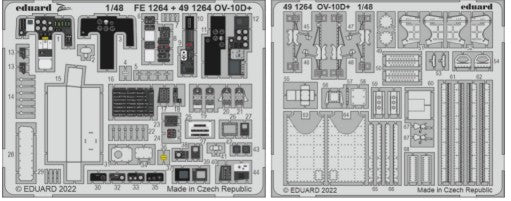 Eduard 491264 1/48 Aircraft- OV10D+ for ICM (Painted)