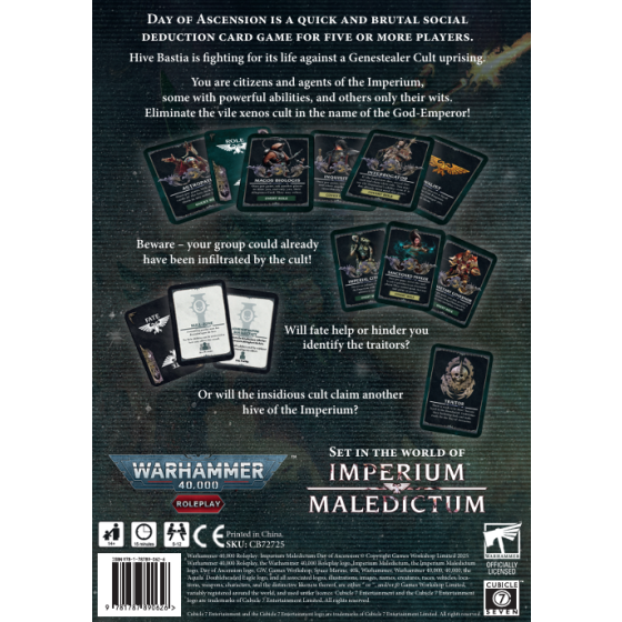 Warhammer 40K: Day of Acension - The Card Game - Golden Apple Comics