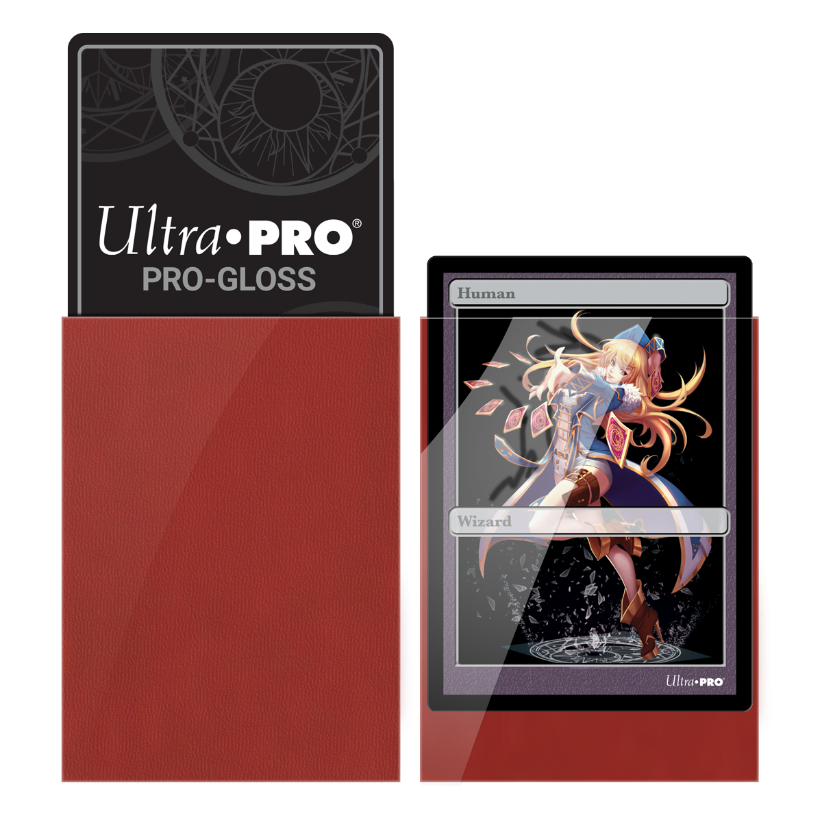 Ultra PRO: Small 60ct Sleeves - PRO-Gloss (Red)