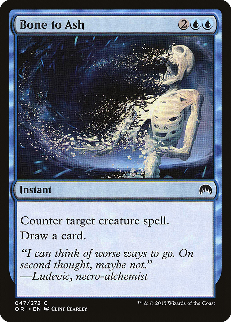 Bone to Ash (ORI-047) - Magic Origins