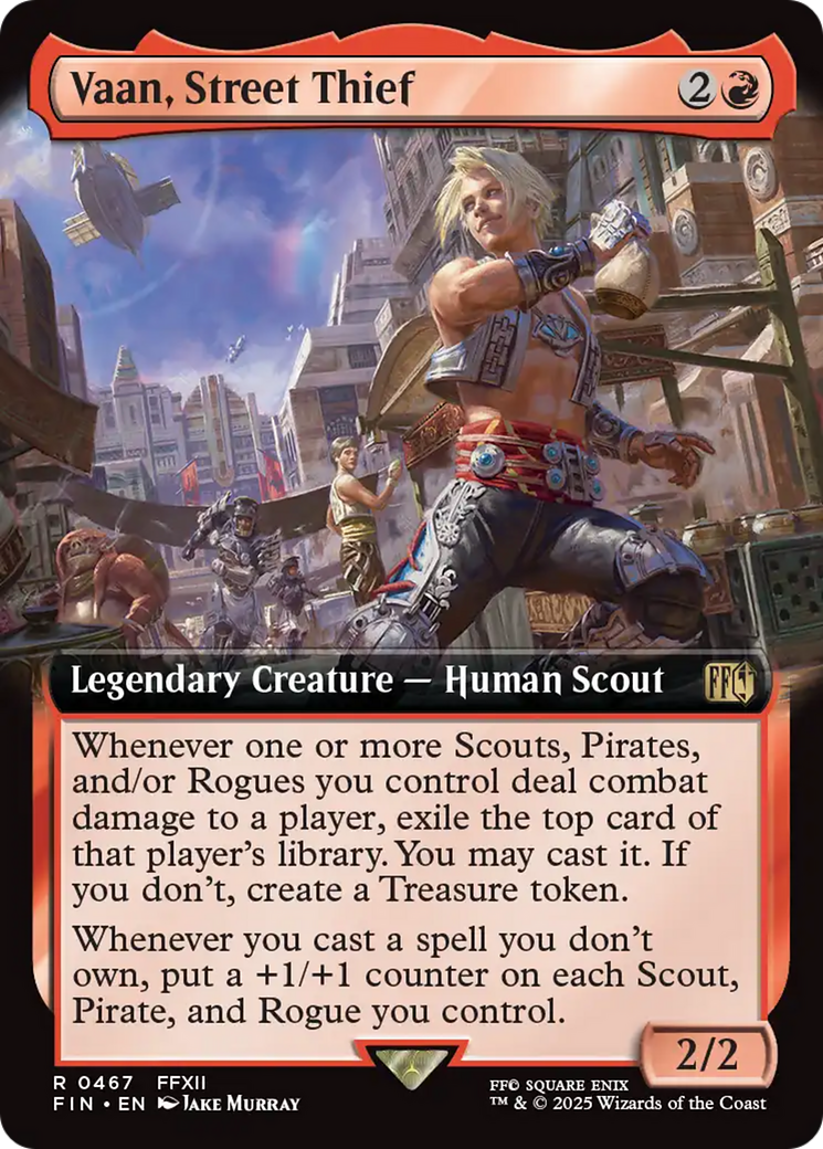 Vaan, Street Thief (FIN-467) - FINAL FANTASY: (Extended Art) Foil - Golden Apple Comics