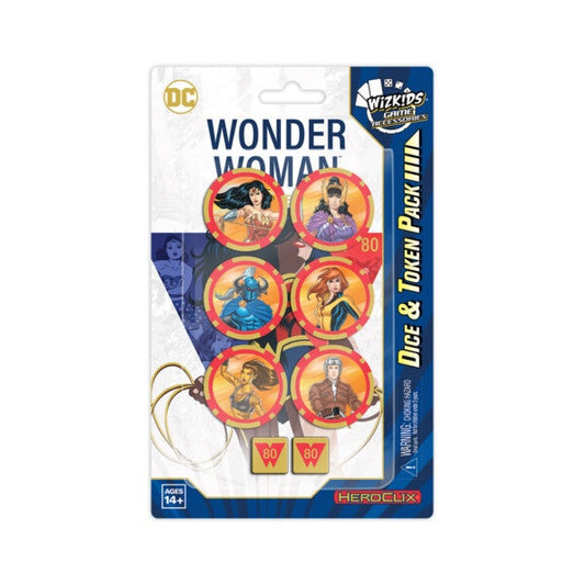 HeroClix: Wonder Woman - 80th Anniversary - Dice and Token Pack