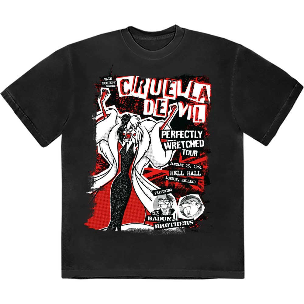 101 Dalmatians Cruella Tour (T-Shirt)