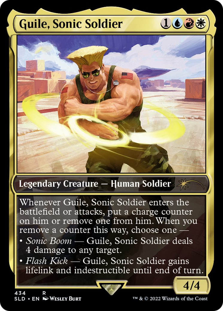 Immard, the Stormcleaver (SLD-434) - Secret Lair Drop / Guile, Sonic Soldier