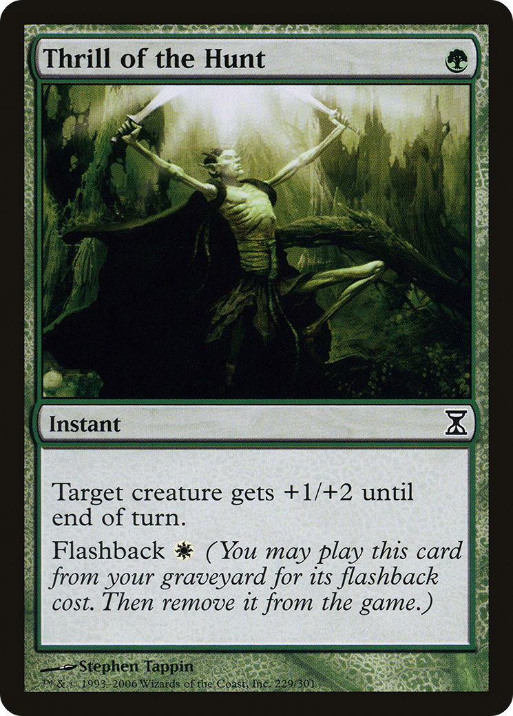 Thrill of the Hunt (TSP-229) - Time Spiral Foil