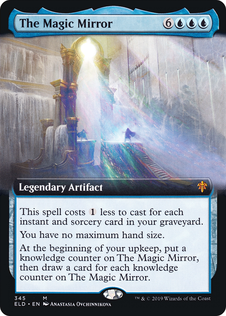 The Magic Mirror (ELD-345) - Throne of Eldraine: (Extended Art)