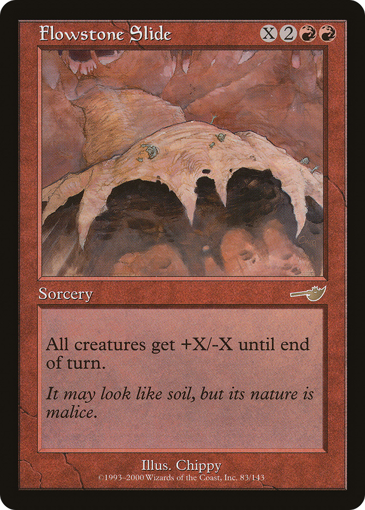 Flowstone Slide (NMS-083) - Nemesis Foil