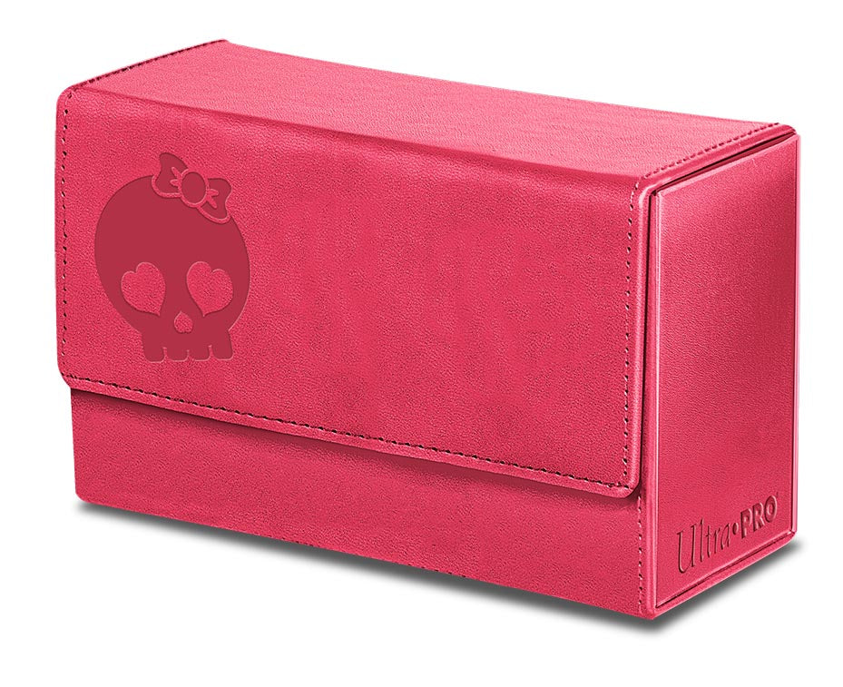 Ultra PRO: Flip Box - Cutey Skull (Pink / Dual)