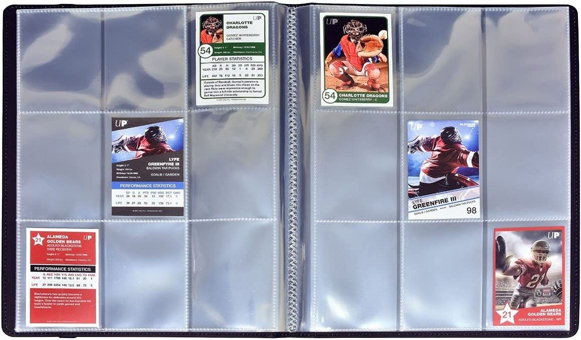 Ultra PRO: 9-Pocket PRO Binder - Windowed Premium (Black)