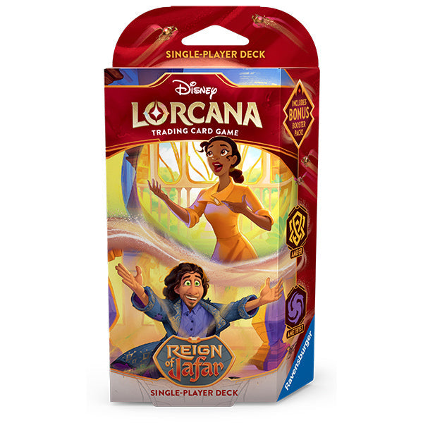 Disney Lorcana: Reign of Jafar - Tiana and Bruno (Amber/Amethyst)