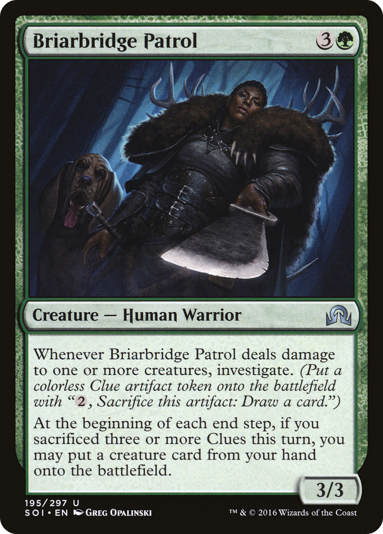 Briarbridge Patrol (SOI-195) - Shadows over Innistrad Foil