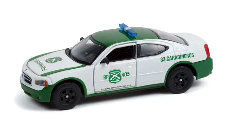 Greenlight 86605 1/43 Scale Carabineros De Chile - 2006 Dodge Charger Police