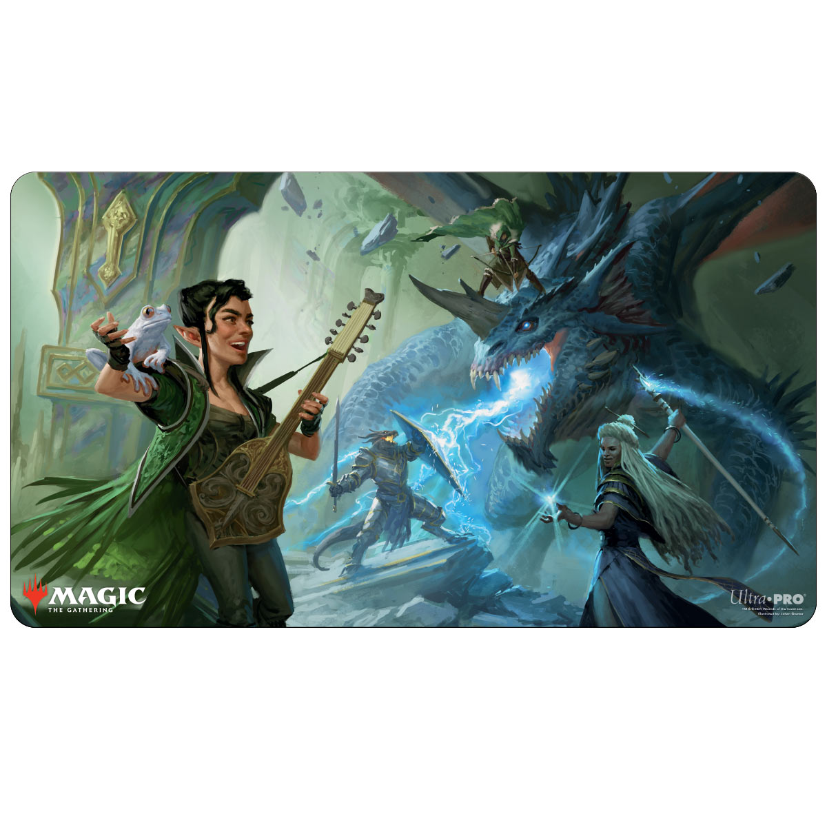 Ultra PRO: Playmat - Magic 2011 (Ancient Hellkite)
