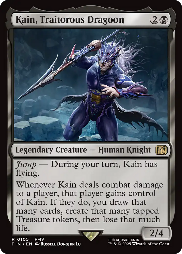 Kain, Traitorous Dragoon (FIN-105) - FINAL FANTASY - Golden Apple Comics