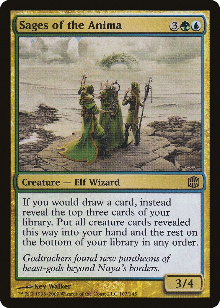 Sages of the Anima (ARB-103) - Alara Reborn