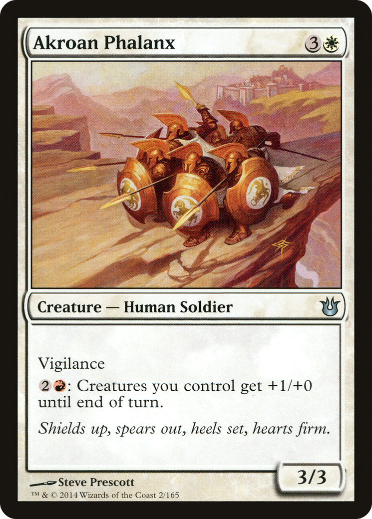 Akroan Phalanx (BNG-002) - Born of the Gods