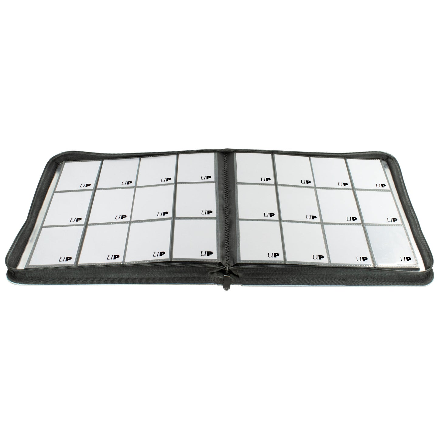 Ultra PRO: 12-Pocket Zippered PRO-Binder (Silver)