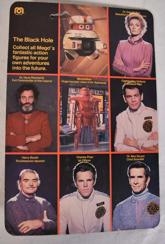 Black Hole Dr. Hans Reinhardt Action Figure Mego 1979 MOC New Disney