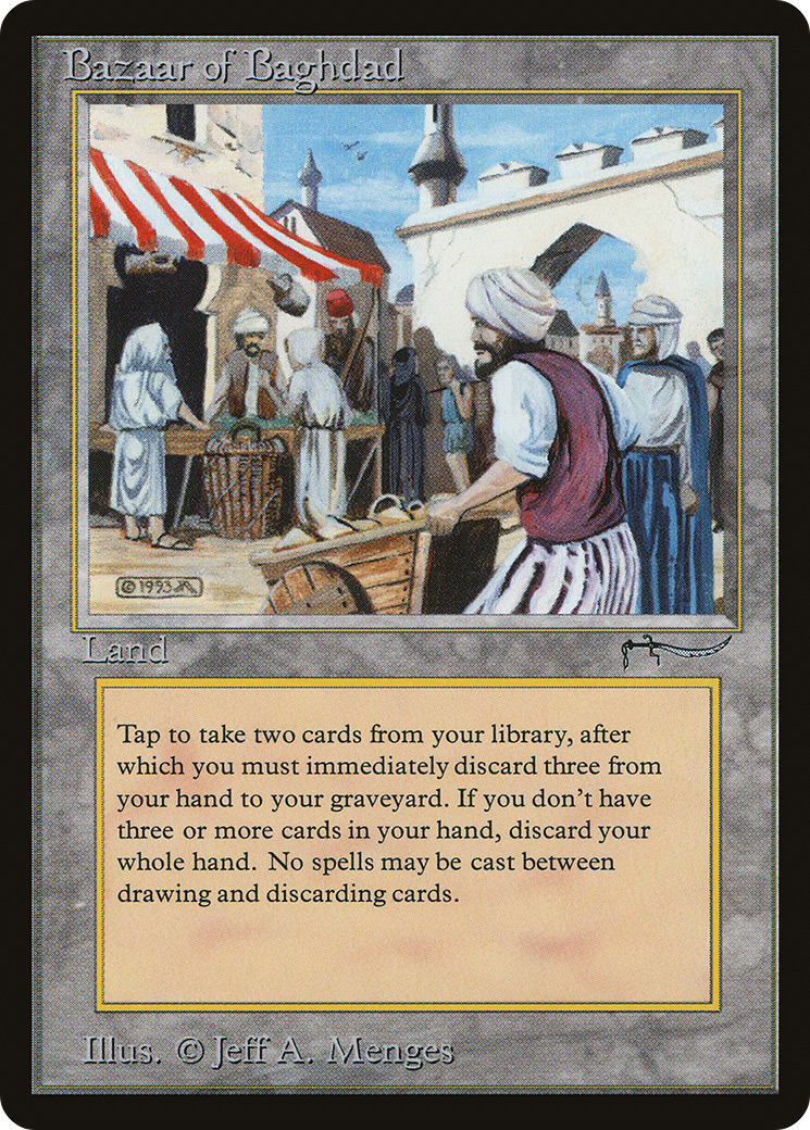 Bazaar of Baghdad (ARN-) - Arabian Nights
