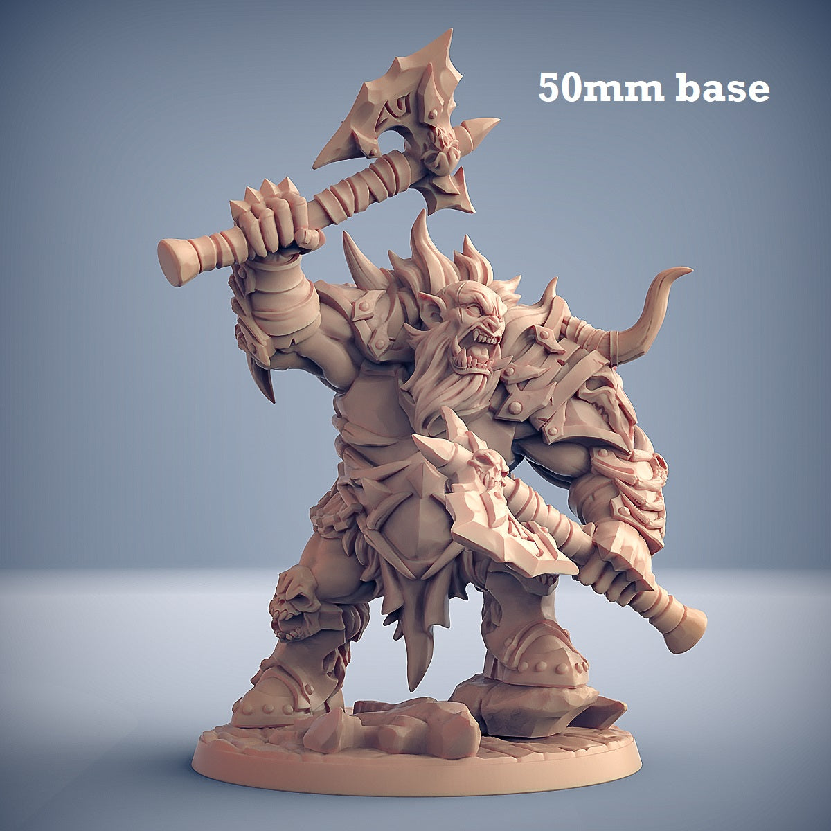 Frostmetal Ogre: Sculpt B (Male Ogre Barbarian) - Golden Apple Comics