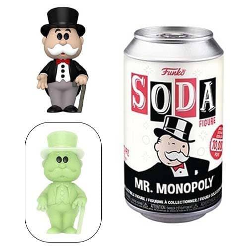 Funko Vinyl Soda Figure - Limited Edition - Mr. Monopoly - Golden Apple Comics