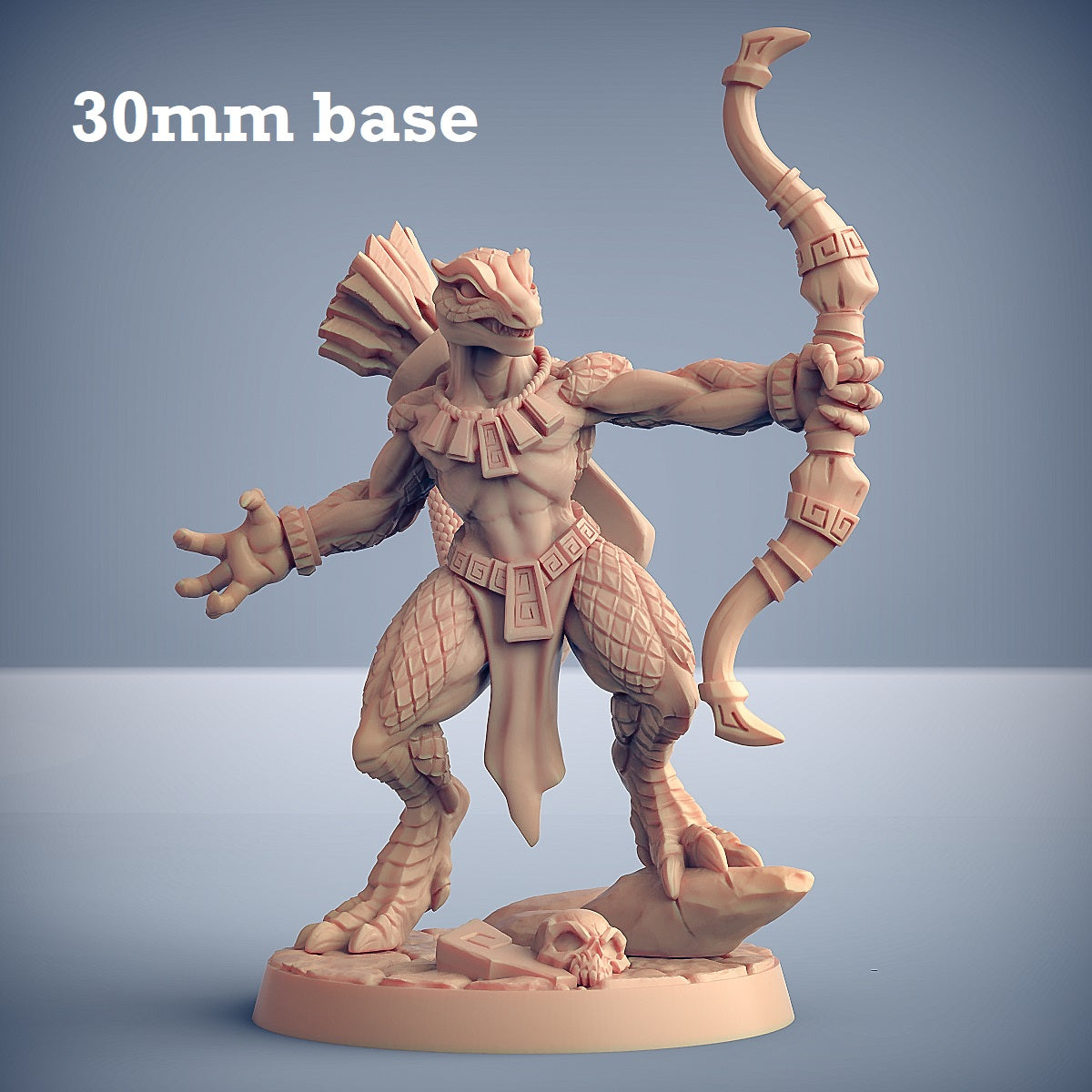 Goldmaw Lizard: Sculpt F (Female Lizardfolk Warrior) - Golden Apple Comics