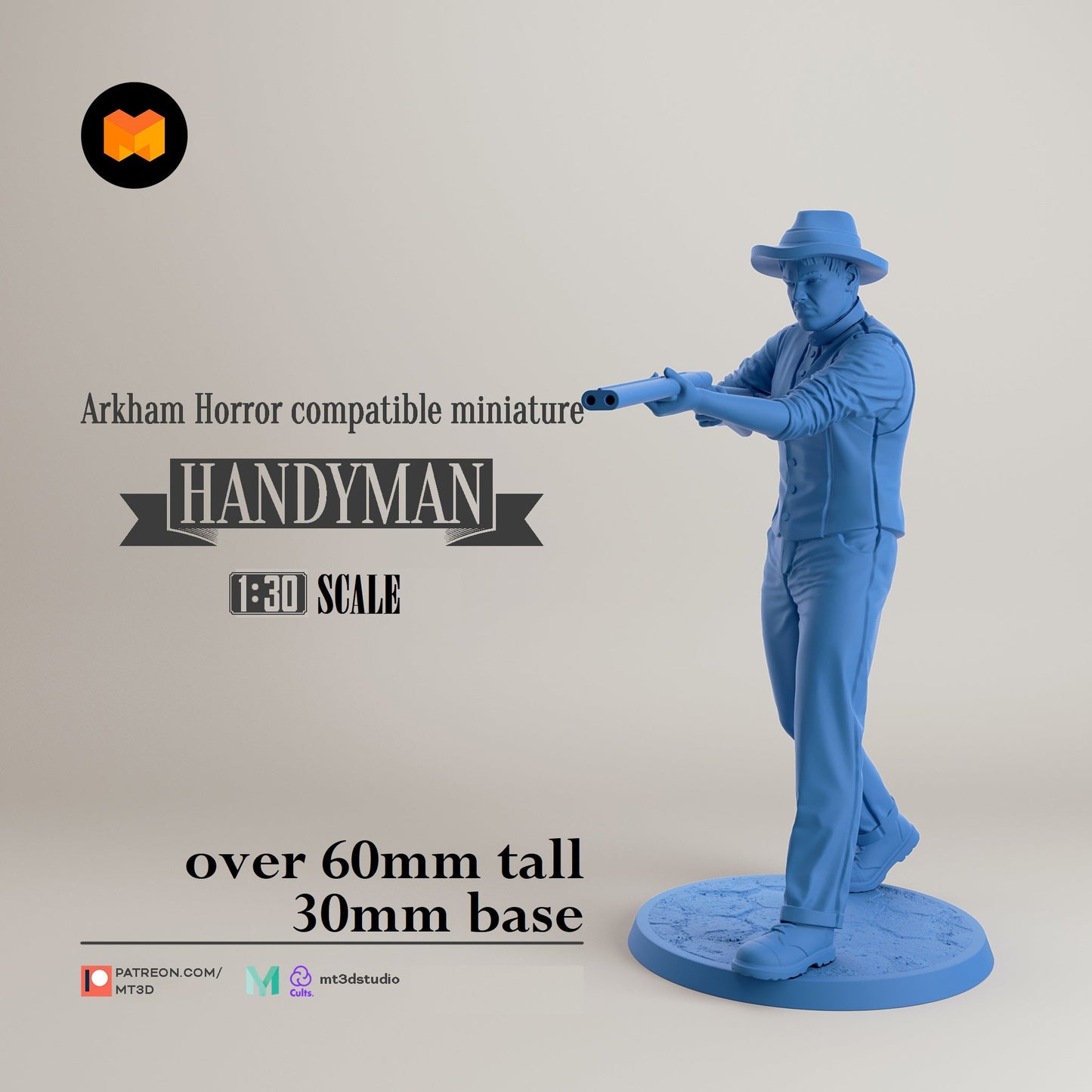 Arkham Compatible Investigator: The Handyman (Wilson Richards) - Golden Apple Comics