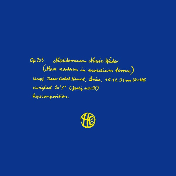 Mediterranean Music Water (Vinyl)