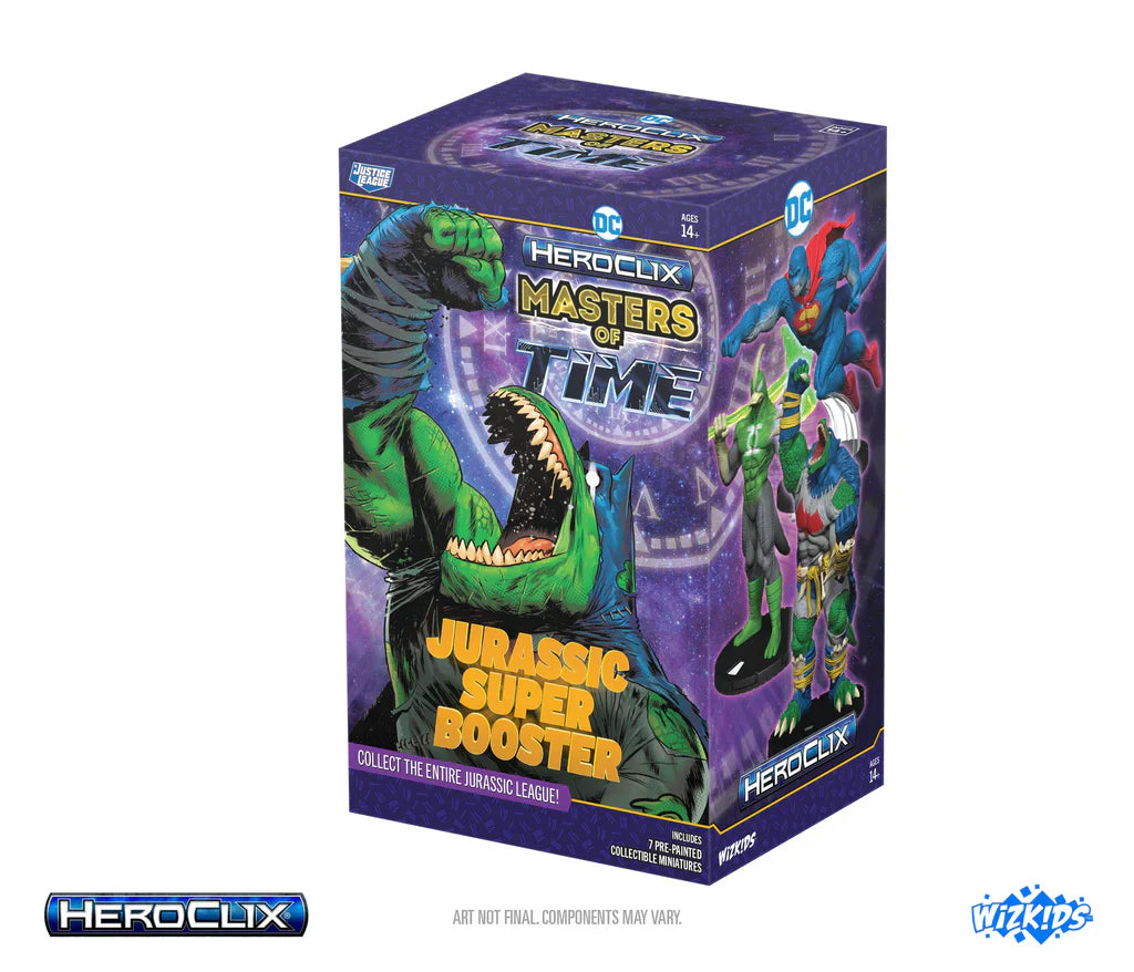 heroclix booster box HeroClix: DC Masters of Time