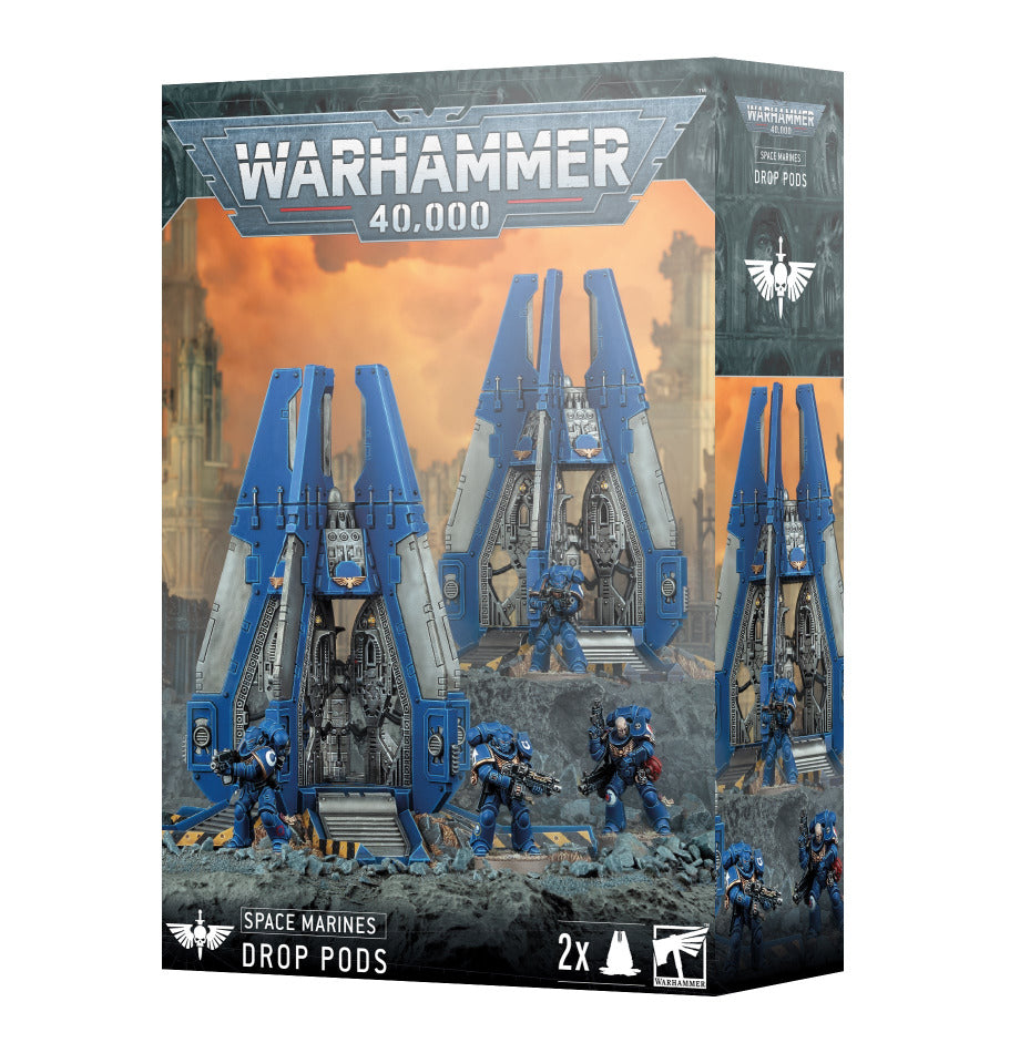 Warhammer 40K: Space Marines - Drop Pods - Golden Apple Comics