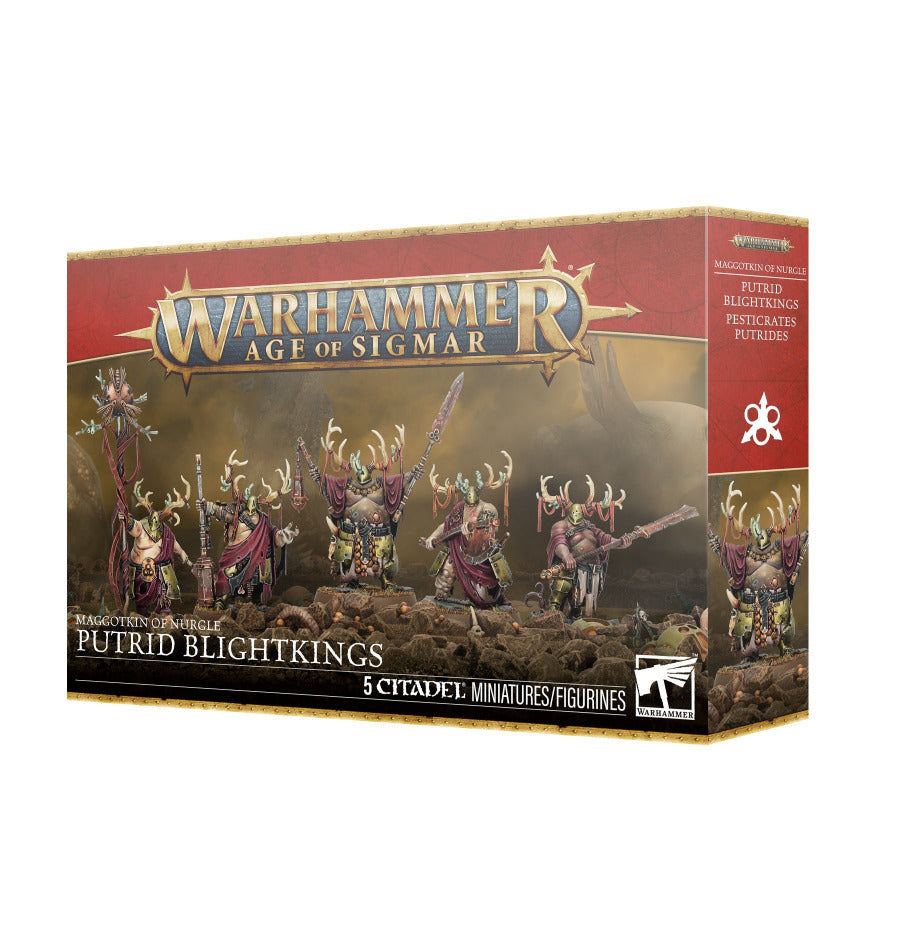 Warhammer: Maggotkin of Nurgle - Putrid Blightkings - Golden Apple Comics