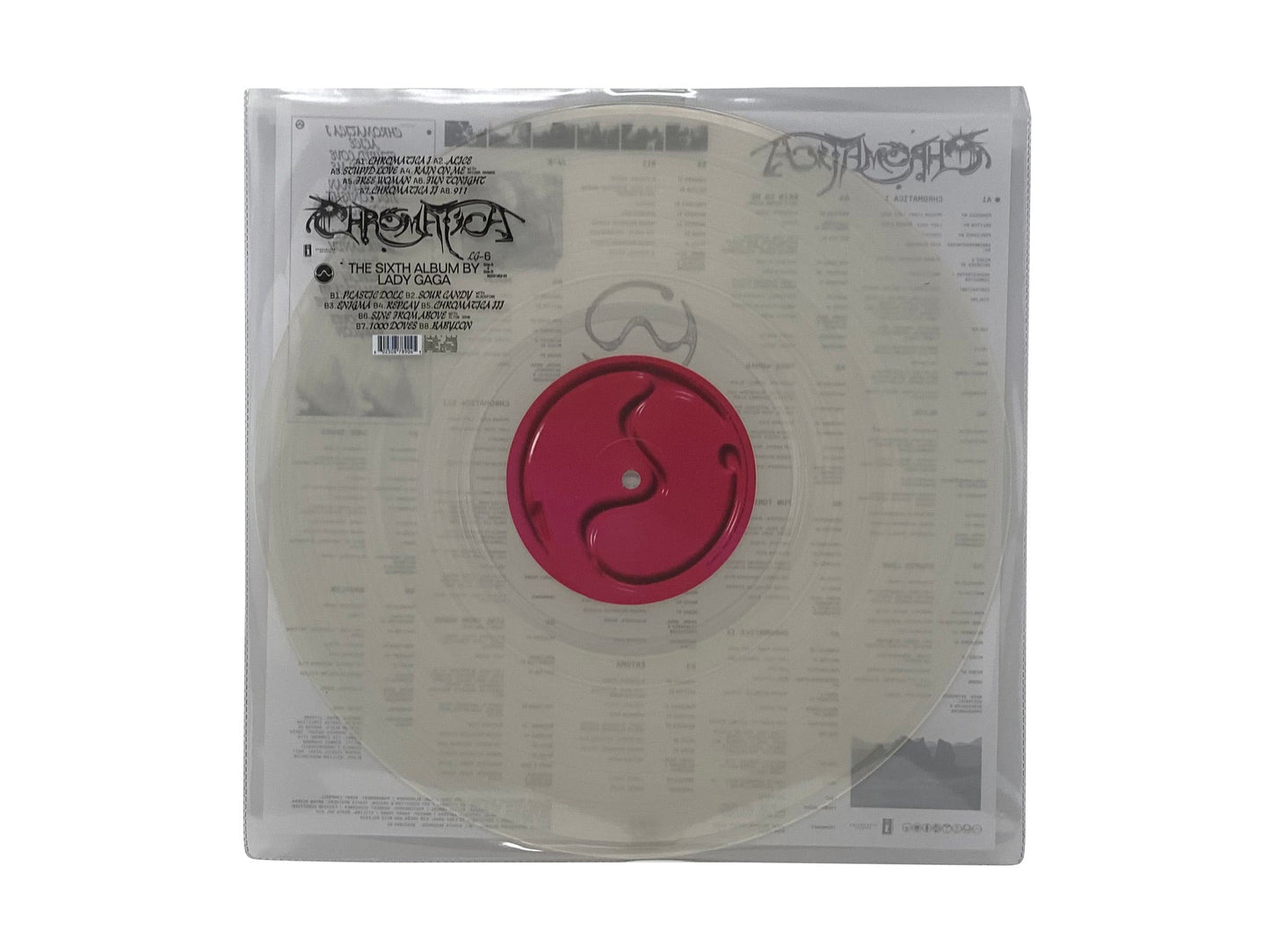 Lady Gaga - Chromatica (Limited Edition Clear Colored Vinyl)