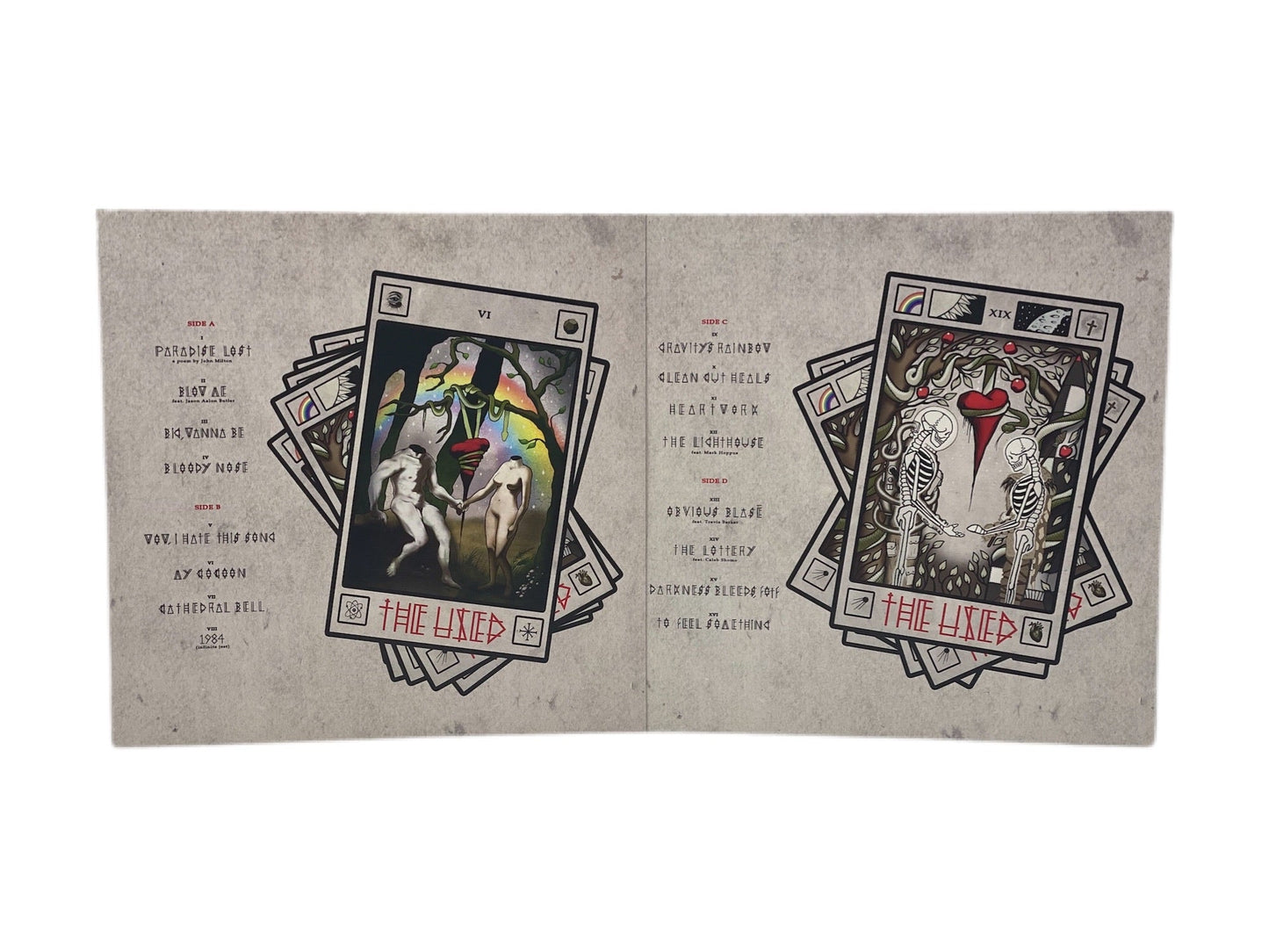 The Used - Heartwork (Limited Edition Translucent Red w/ Rainbow Splatter Double LP)