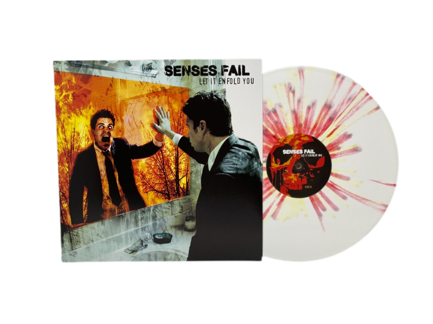 Senses Fail - Let It Enfold You (Limited Edition White/Red/Yellow Splatter Colored Vinyl)