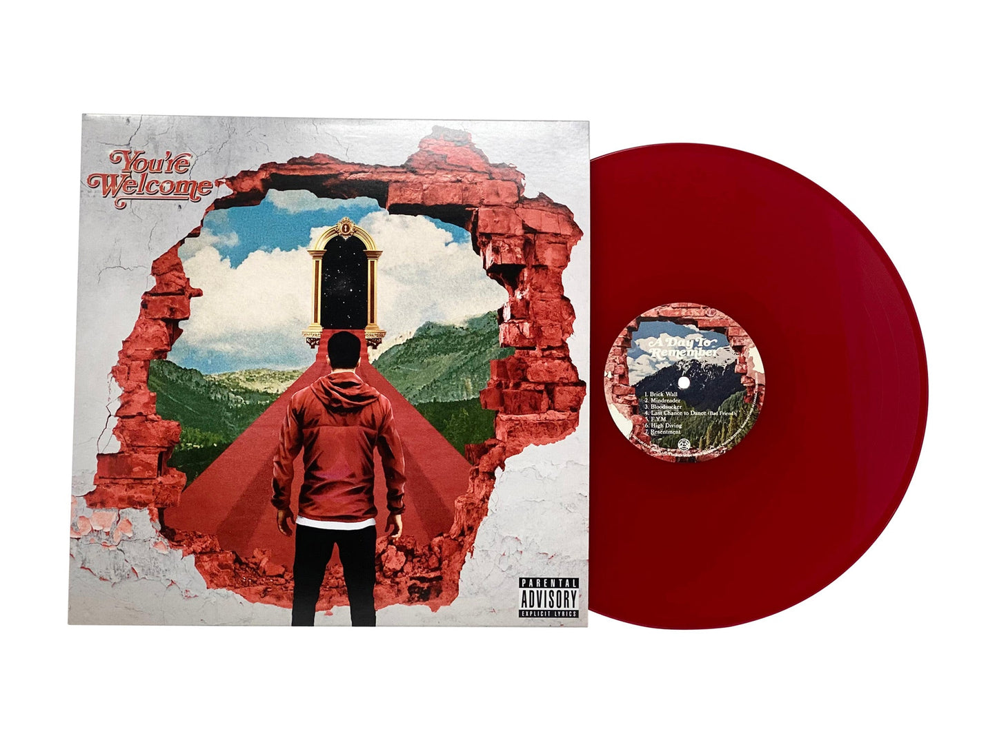 A Day to Remember - You're Welcome (Limited Edition Red Colored Vinyl)